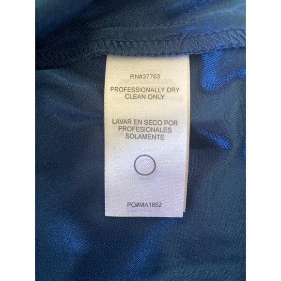 Laundry By Shelli Segal NWT $195 Night Sky Polka Dot Sheer Overlay Dress, Size 8 - Picture 10 of 10